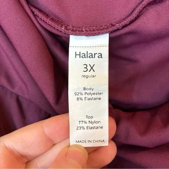 Halara Breezeful Skirt 3X Skirt High Waisted High Low Ruffle 2-in-1 Flow Midi - Picture 9 of 9